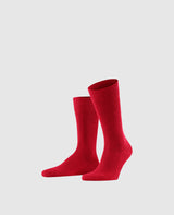 FALKE Family Men's Socks - scarlet