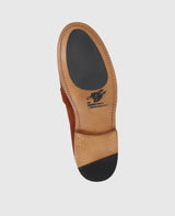 Wien Plain Tassel V - Dark brown