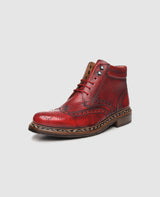 Buda Full-Brogue AG - Red