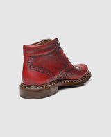 Buda Full-Brogue AG - Red