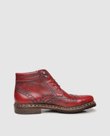 Buda Full-Brogue AG - Red