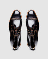 Luzern Quarter-Brogue SC - Black