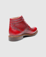 Janosh K Full-Brogue AG - Red