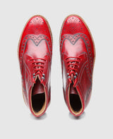 Janosh K Full-Brogue AG - Red