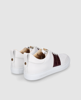 Turin Tennis Sneaker NP - White/Burgundy