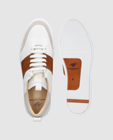 Turin Tennis Sneaker NP - White/Brown