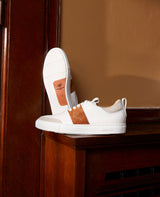 Turin Tennis Sneaker NP - White/Brown