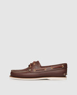 Men's 2 Eye Boat Shoe - Medium Brown