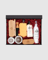 Leather Care Set for Smooth and Suede Leather - Dark Brown