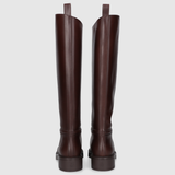 CELIA RIDING BOOT - Walnut