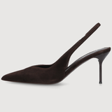 LIDIA SLINGBACK 70 - Dark Brown
