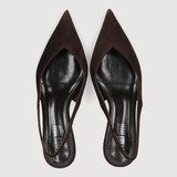 LIDIA SLINGBACK 70 - Dark Brown