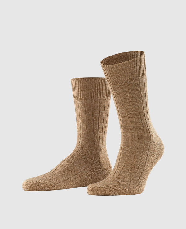 FALKE carpet in shoe men's socks - nutmeg mel.