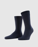 FALKE carpet in shoe men's socks - dark navy