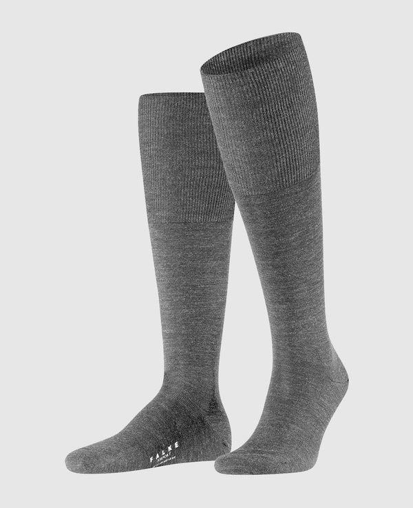 Falke "Airport" long - dark grey