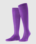 FALKE Tiago Men's Knee-High Socks - petunia