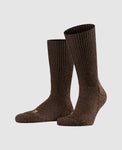 FALKE Walkie Ergo Unisex Socks - dark brown