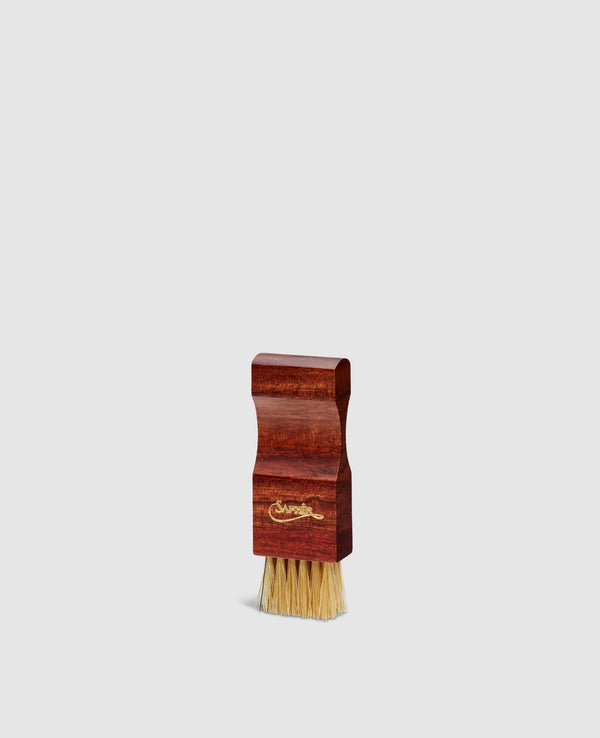 Compact order brush for wax and cream - White