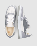 Basketball Sneaker - Weiß/Grau