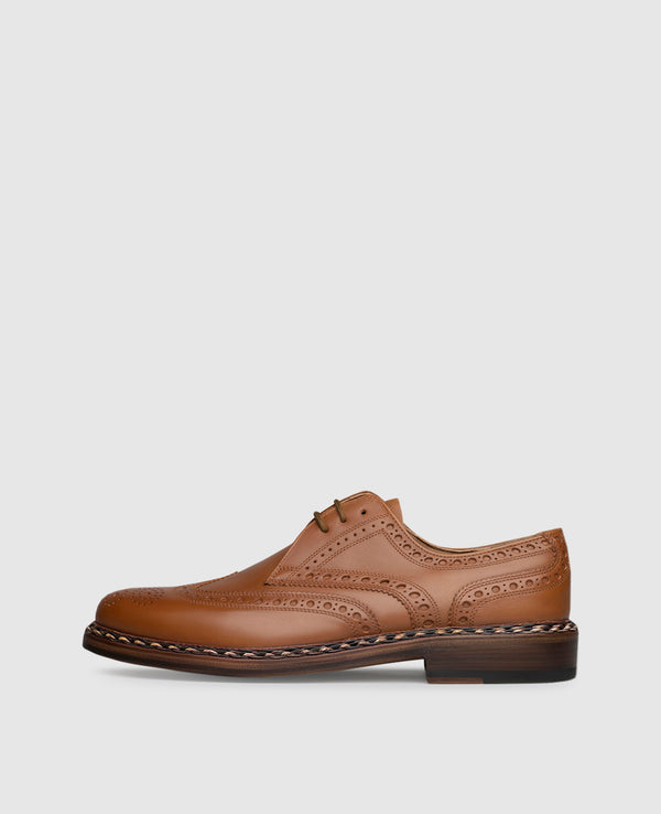 Buda Full-Brogue AC - Tobacco