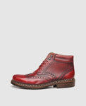 Buda Full-Brogue AG - Red