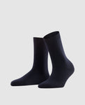 FALKE Cosy Wool Women's Socks - dark navy