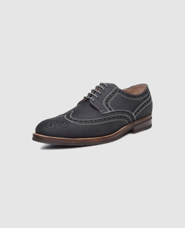Lucerne Full-Brogue J - Black