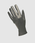 Fine Leather Gloves - Black