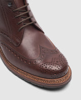Janosh K Full Brogue BC - Dark brown