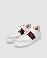 Turin Tennis Sneaker NP - White/Bordo