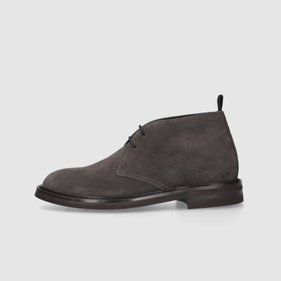 Gray boots for men