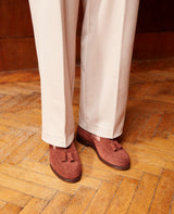 Wien Plain Tassel V - Red brown