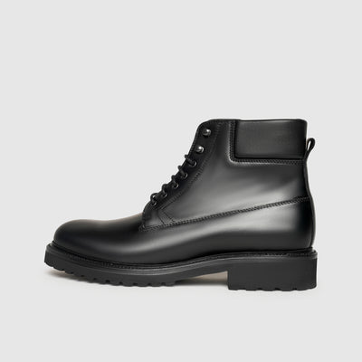 Text: Men's shaft boots