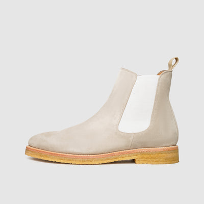 Men's boots in beige