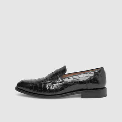 Black men's shoes