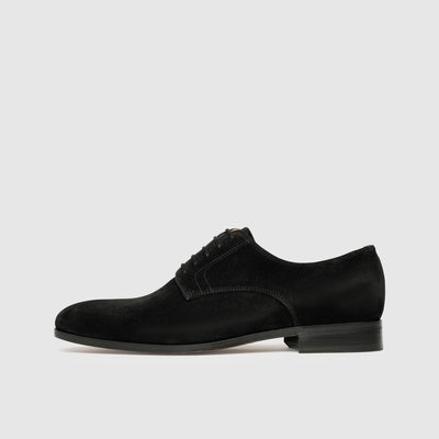 Blue Stitched Men's Shoes