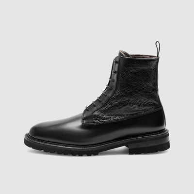 Gray boots for men