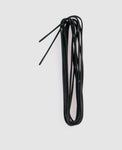 Waxed Replacement Shoelaces - Black