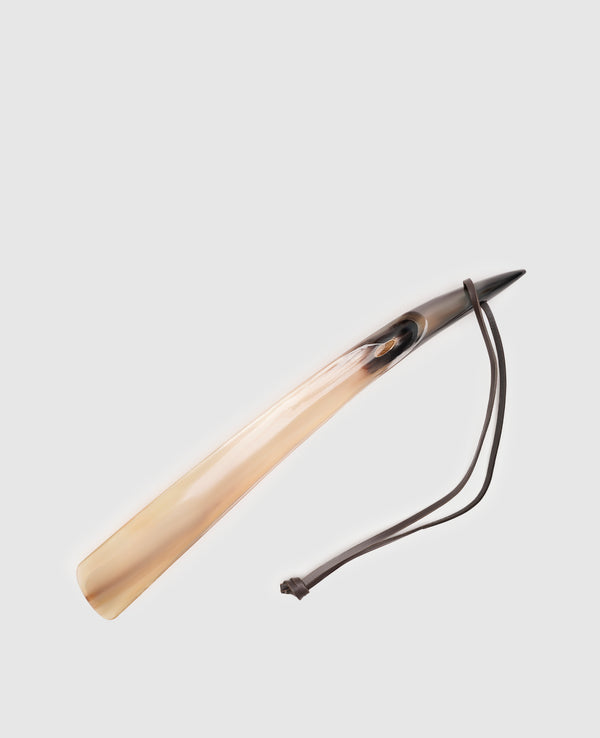 Text: Horn shoe horn