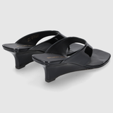 VINNIE WEDGE THONG 5 - Black
