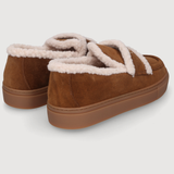 SHEARLING LOAFER - Brown