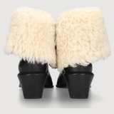 BETTINA WINTER ANKLE BOOT 50 - Black/Natural