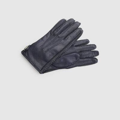 Leather gloves for men
