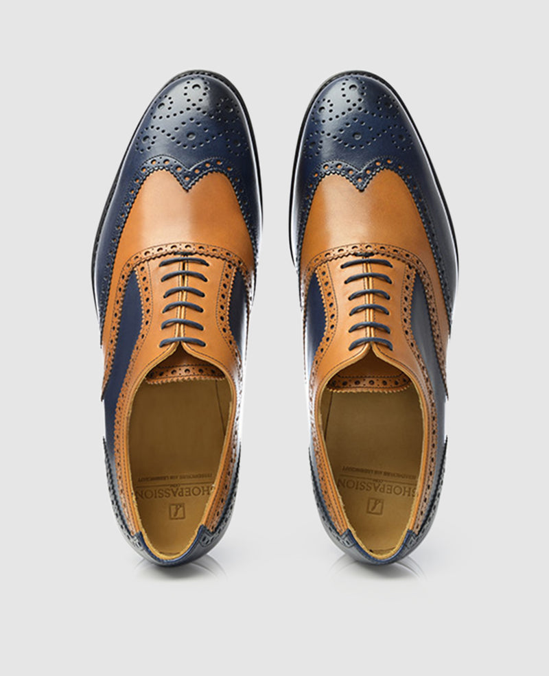 No. 382 - Brown/Blue